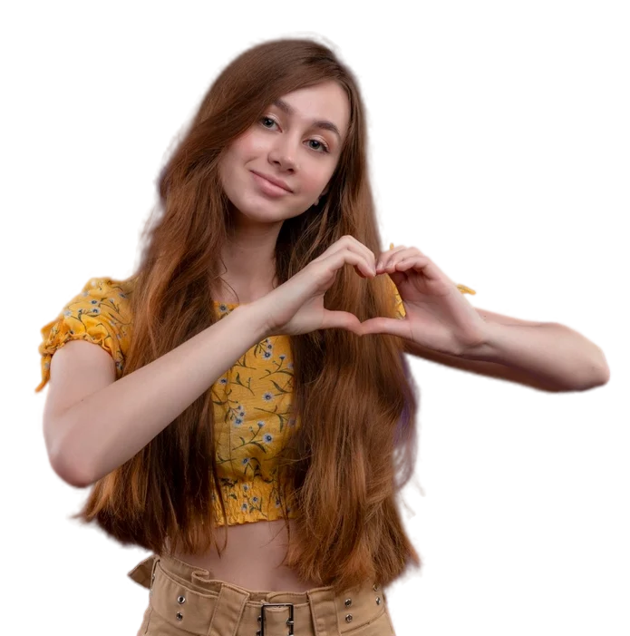 Woman expressing care and support for women’s health and wellbeing