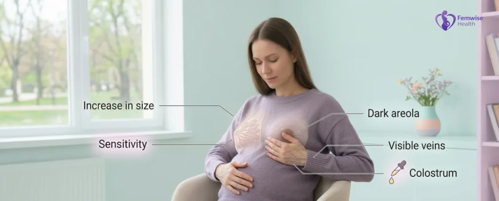 Breast Changes During Pregnancy